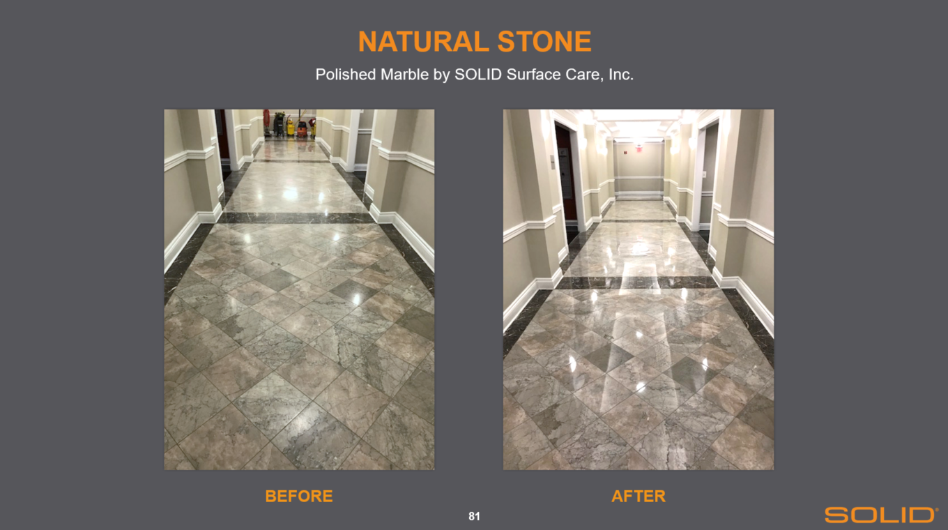 Tips for Selecting Stone and Care Plan for Your Facility SOLID