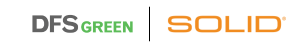 DFS Green logo transitioning to SOLID Surface Care